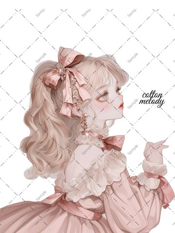 original sticker no.980 人物貼紙 原創貼紙 人物貼紙 女孩貼紙 原創人物貼紙