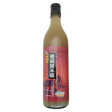 陳稼莊 優級糙米醋  600ml  1瓶