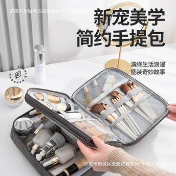 化妝包大容量多層分區化妝包女便攜外出旅行洗漱護膚品化妝收納包