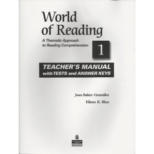 World of Reading Level Teacher's Manual with Tests and Answer Key