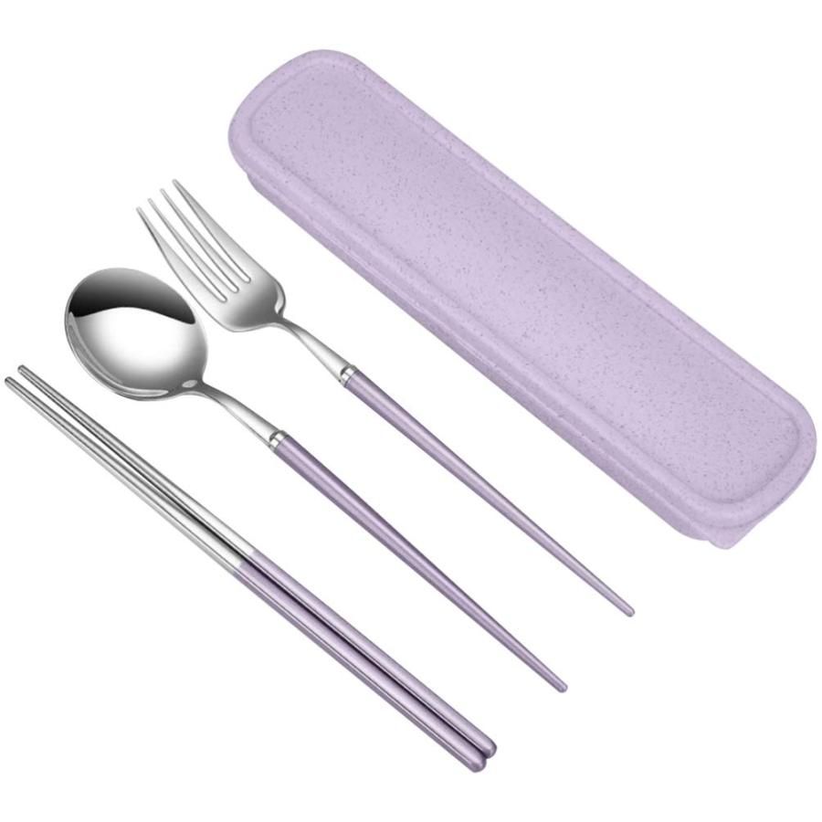 Travel Camping Silverware Set Pcs Tableware Set Stainless Stee 並行輸入品