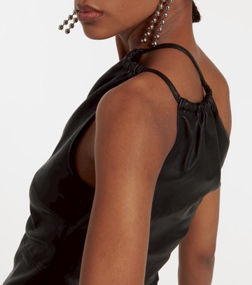 Amiri Cutout leather top