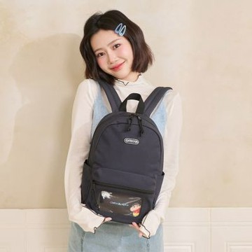 Crayon Shinchan蠟筆小新玩趣後背包-黑色 ODCS24R01BK