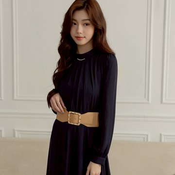 niceioi 高智感金鍊方釦菱形皮帶