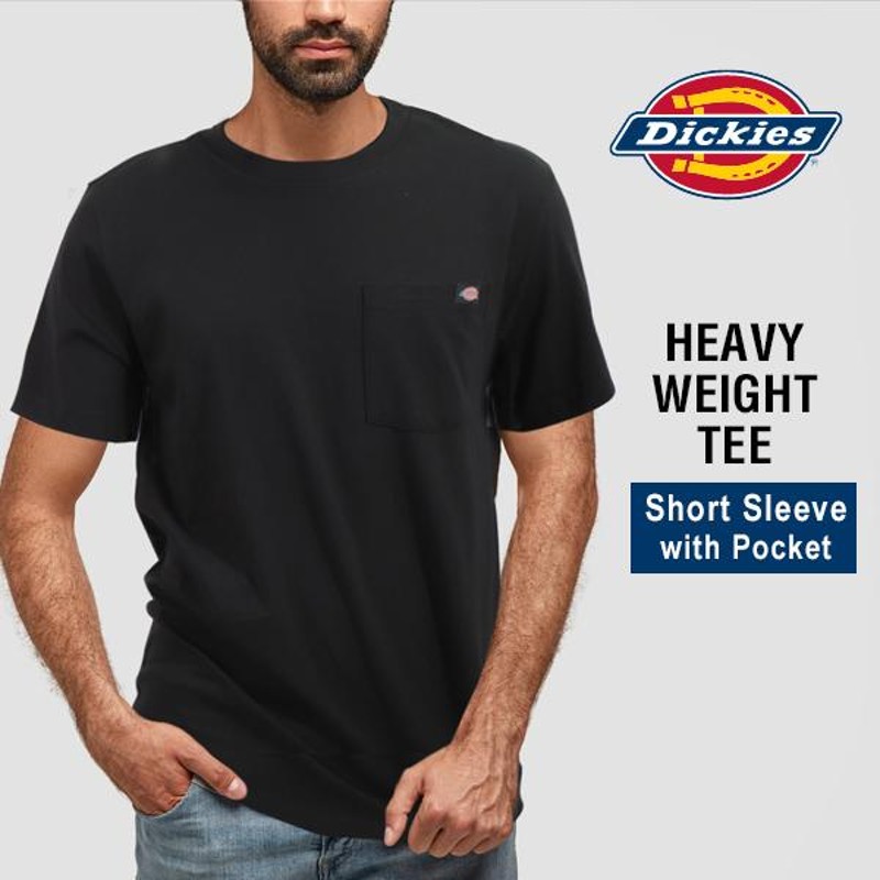 ディッキーズ Dickies 半袖 Tシャツ 無地 厚手 コットン メンズ