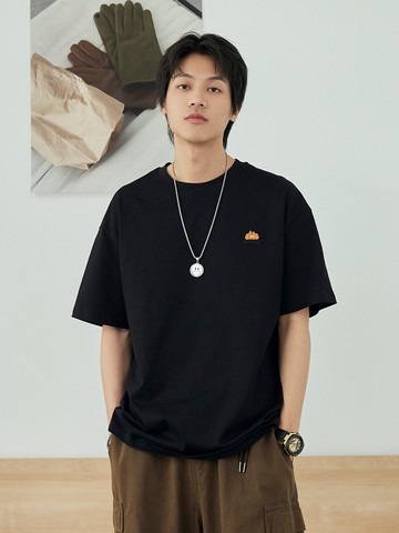 踏野探索背圖短T