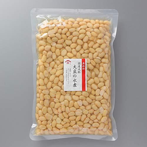 味噌作り用大豆水煮1kg　国産大豆水煮