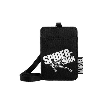 【任選兩件五折】漫威英雄MARVEL-蜘蛛人票卡證件套-黑色 ODDY22F07BK