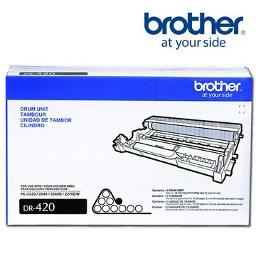 【Brother】DR-420原廠滾筒 適用機型:HL-2240D/ DCP-7060D/ FAX-2840/ MFC-7360/7460DN/7860DW(DR-420)
