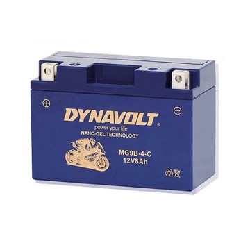 DYNAVOLT藍騎士 MG9B-4-C 對應型號YUASA湯淺YT9B-BS、GT9B-BS 奈米膠體電池 保固一年