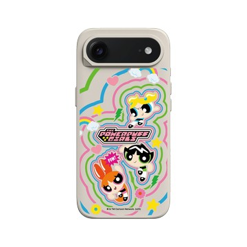 iPhone Air SolidX 貝殼灰 - The Powerpuff Girls 飛天小女警 - 可愛小女警線條款