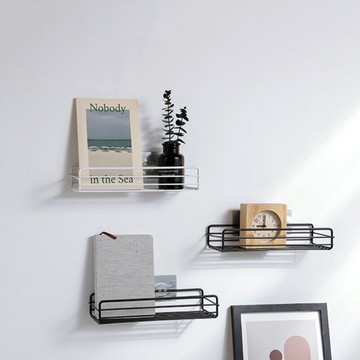 LYHOME 多功能鐵藝浴室置物架 衛生間免打孔廁所洗漱用品 壁掛收納架 衛生間置物架 收納架 無痕置物架 居家收納