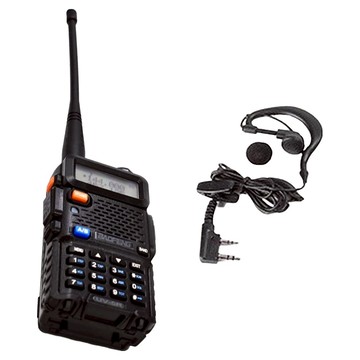 BAOFENG 寶峰 雙頻無線對講機 原廠耳掛式耳機麥克風套組 UV-5R  1組