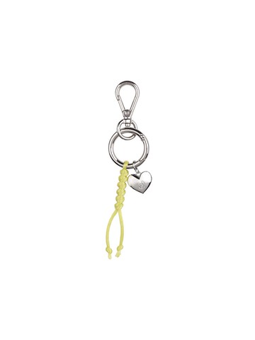 Fluorescence Heart Keyring