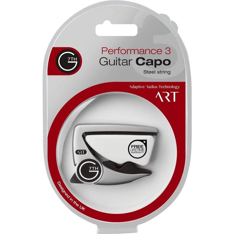 G7TH PERFORMANCE ART CAPO 6弦アコ-スティック エレクトリック用 SILVER カポタ