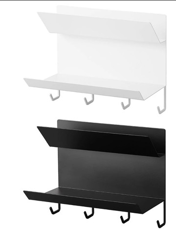 山崎實業 Yamazaki 磁吸掛鉤手套架 玄關 冰箱 磁鐵 門後 掛鉤 鉤子 收納架 置物架 居家用品 收納小物 日本正規品代購