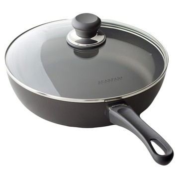 SCANPAN 丹麥思康高身平底鍋 附蓋 24cm - 家庭料理首選，煎煮炒炸多功能  1個