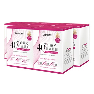 【EatBLISS益比喜】好齡光白金蛋白大豆異黃酮plus(桃/奶素)(10包/盒)x5盒