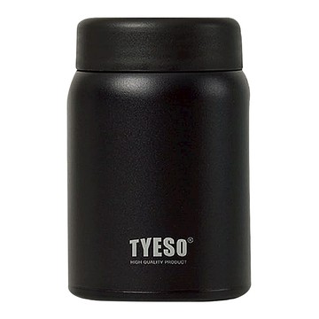 TYESO 泰碩 316不鏽鋼小時光悶燒杯  瑪瑙黑  1個  280ml