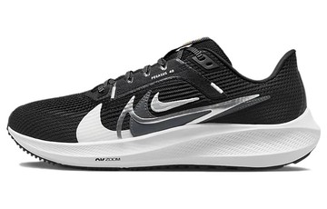 WMNS AIR ZOOM PEGASUS 40 PREMIUM QUADRUPLE SWOOSH - BLACK WHITE