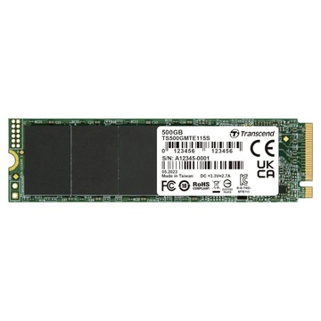 Transcend 創見 MTE115S M.2 2280 PCIe Gen3x4 SSD固態硬碟  500GB  TS500GMTE115S