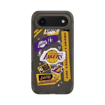 iPhone Air AirX 本質黑 - NBA - 拼貼系列-洛杉磯湖人 L.A. Lakers - Collage