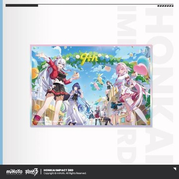 【米哈游/崩壞3】九周年慶系列PET色紙琪亞娜芽衣愛莉希雅 miHoYo