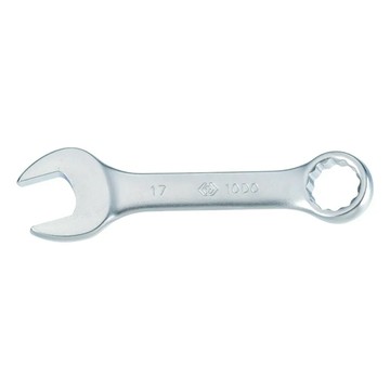 KING TONY 金統立 短型複合扳手 鉻釩合金鋼 鍍鉻  1支