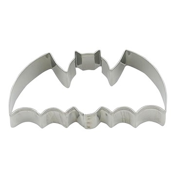 SALUS 佐藤金屬 不鏽鋼餅乾模  蝙蝠  1個  蝙蝠 銀色