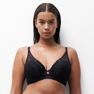 【Chantelle Pulp】集中托高內衣>BCD>黑色(22YNA_011)【Amor】