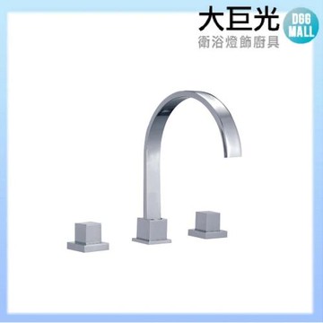 【大巨光】方形鵝管面盆龍頭(TB-1703)