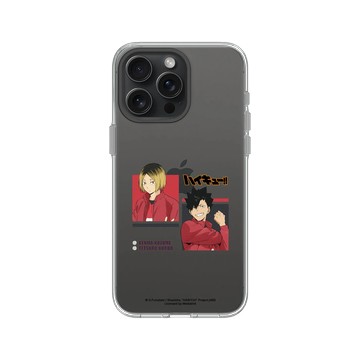 iPhone 15 Pro Max Clear 透明 - 排球少年 Haikyu!! - 孤爪研磨 & 黑尾鐵朗 02