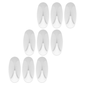 巧巧 小型防水掛鉤 27 x 57 x 24mm 3個  白色  3組