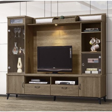 【MUNA 家居】維多7尺高低櫃