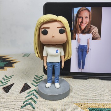 【客製化3D人像公仔】訂製手工Funko Pop男生朋友老公生日禮物