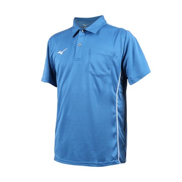 MIZUNO 男吸汗速乾短袖POLO衫(免運 台灣製 吸濕排汗 上衣 休閒 慢跑「32TAD01417」≡排汗專家≡