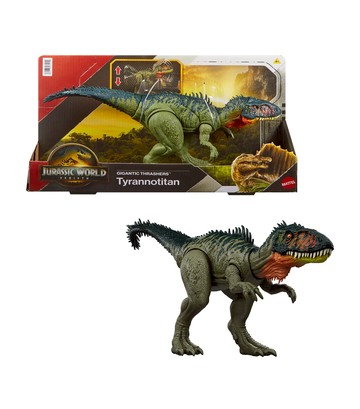 Jurassic World Gigantic Thrashers Tyrannotitian Dinosaur Figure