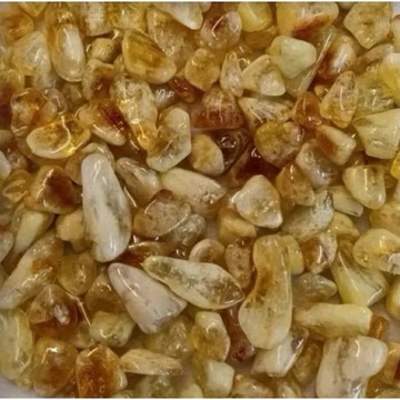 【紅磨坊】黃水晶碎石 黃水晶 巴西黃水晶 天然黃水晶 水晶碎石 黃晶 500G 8x12MM 天然黃玉碎石 招財碎石