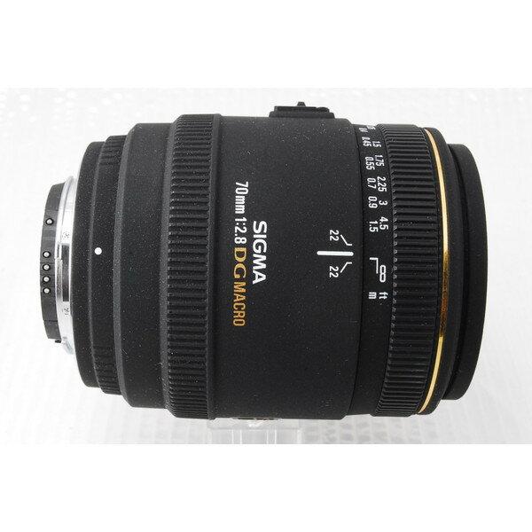 一眼レフカメラ 初心者 中古 一眼レフSIGMA MACRO 70mm F2.8 EX DG ニコン用 マクロレンズ 