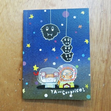 微型格線內頁筆記本-Surprise驚喜