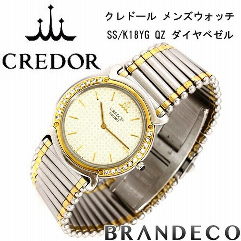 セイコー クレドールウォッチ クォーツ Qz 腕時計 ダイヤ ベゼル 中古 通販 Lineポイント最大0 5 Get Lineショッピング