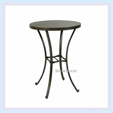 雪之屋 鋁合金高腳圓桌(咖啡) /休閒圓桌/餐桌/飯桌/休閒桌 A41218
