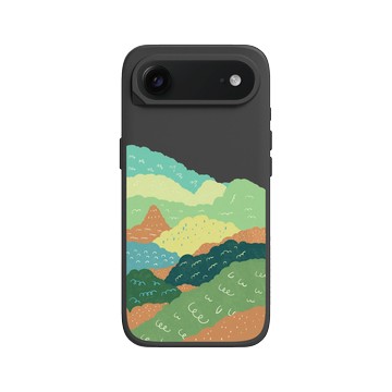 iPhone Air SolidX 黑 - 花花草草 / Flowers & Plants - 暖意森林