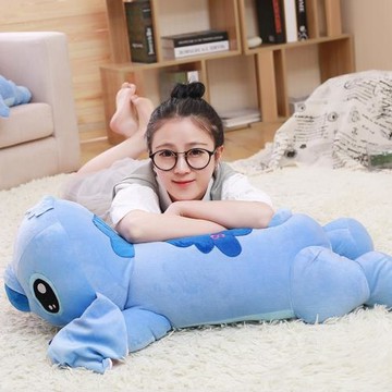 情侶史迪仔趴趴抱枕史迪奇午睡枕卡通枕頭星際寶貝公仔送女生禮物