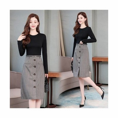 デート レディース ファッション クリスマス ドッキングワンピース 代 通勤 オフィス ひざ丈 ワンピース 女性 秋 秋物 秋服 冬 通販 Lineポイント最大get Lineショッピング