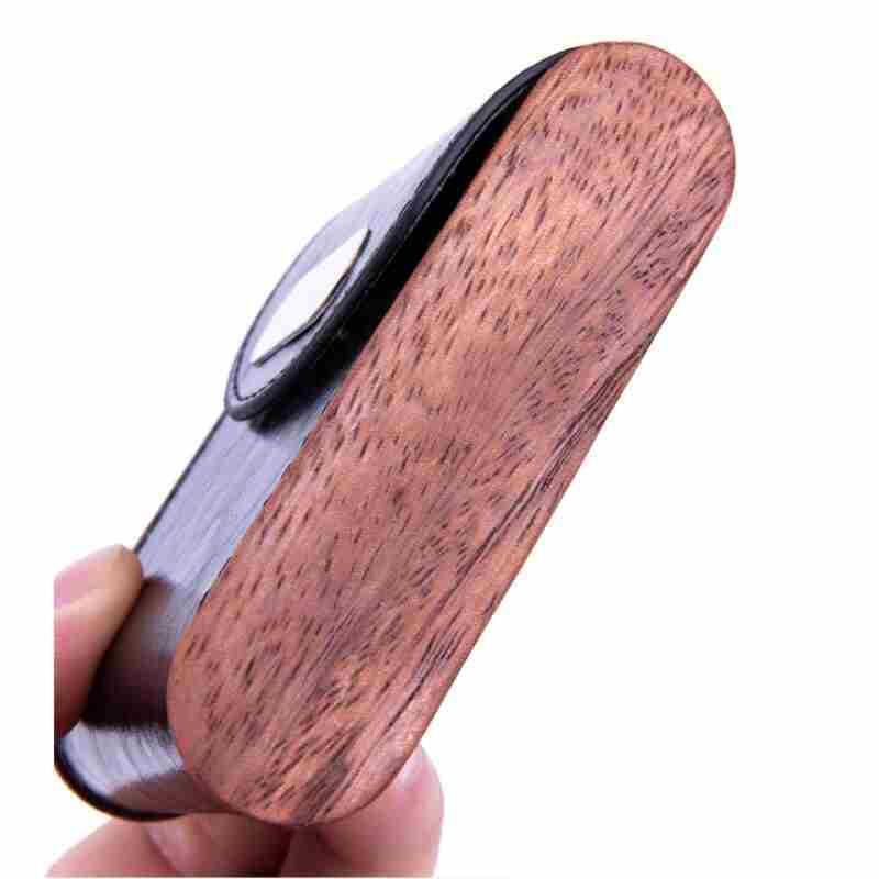 革 木製シガレットケース ライター シガレットケース ロッドケース ギフト