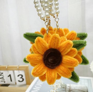 毛根 扭扭棒 DIY手作材料包 手鏈 手串 草莓 香蕉 聖誕樹 舞獅 掛飾 吊飾 掛件 手工【BlueCat】【RC5366】