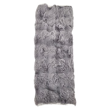 泡泡仿兔毛3人沙發坐墊 加厚兔毛絨 防滑不掉絨  灰色  180 x 70cm