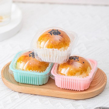 【隔日到貨】蛋黃酥包裝盒 50入 月餅包裝盒 泡殼 上圓下方月餅盒 天地蓋月餅盒 蛋黃酥包裝盒 天圓地方盒 透明月餅底托