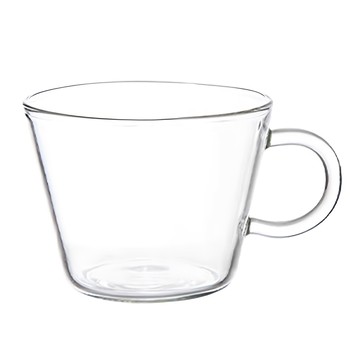 SHIMOYAMA 耐熱玻璃茶杯/水杯 230ml  透明色  1個